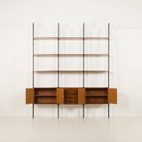 Italian mid century  floor to celling room divider or a bookcase.