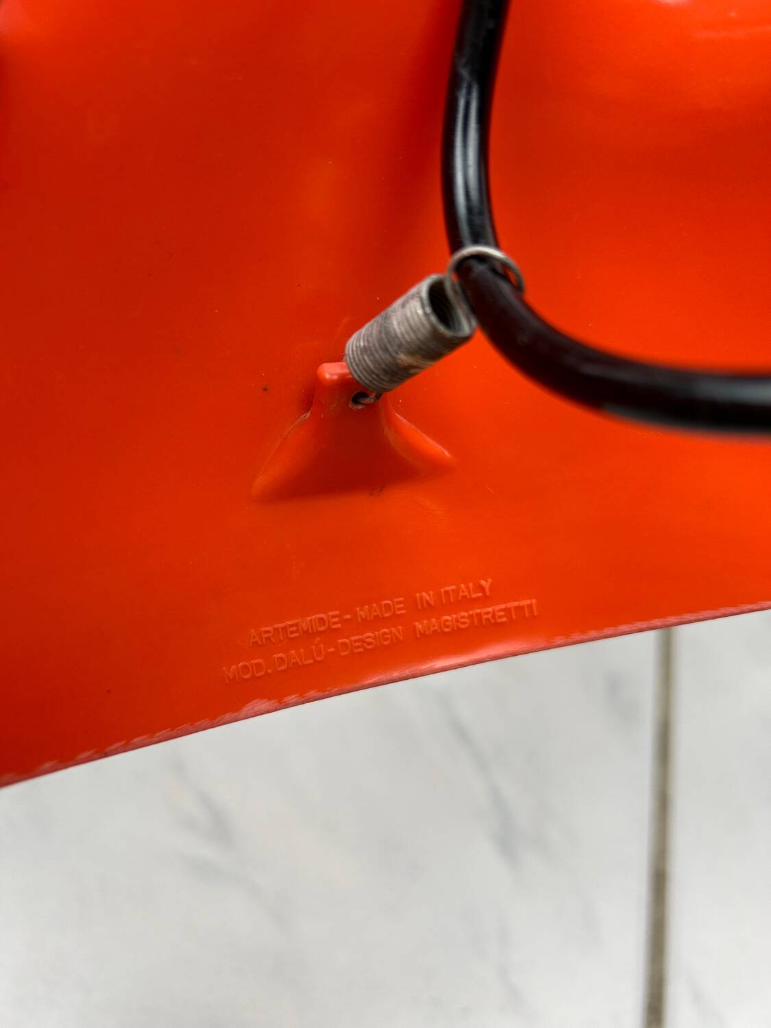 Lampe de table vintage Dalu Vico Magistretti pour Artemide