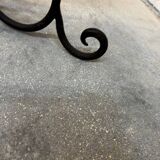 Outdoor table signed Grandi Maioliche Ficola hand-painted Italy