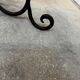 Outdoor table signed Grandi Maioliche Ficola hand-painted Italy