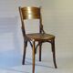 Bistrot Fischel chair seat wood 1930