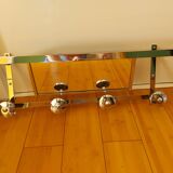 Wall-mounted mat rack, 40's hat rack