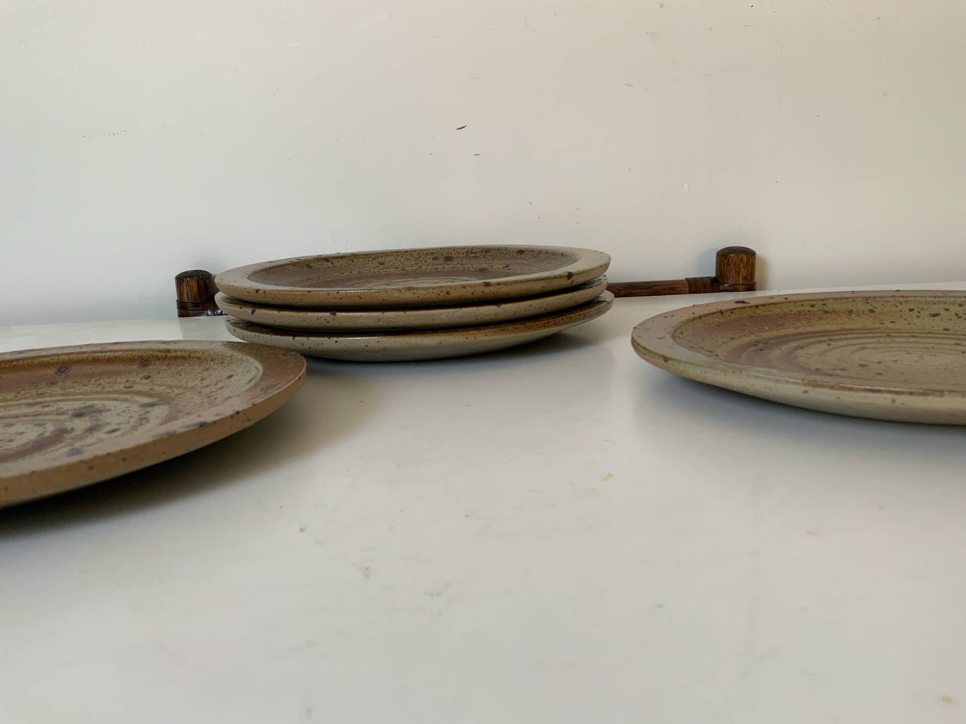 Pyrite stone plates