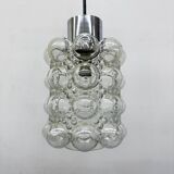 Large Bubble Glass Pendant by Helena Tynell for Limburg, Germany, 1970s