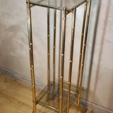 Chrome gold bamboo  28x38x89