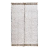 Mustards medium shaggy wool carpet , Hand made wool carpet