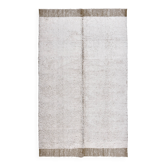 Tapis en laine à poils mi-longs Moutardes, Tapis en laine fait main