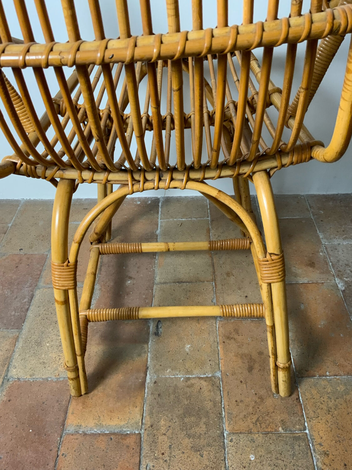 Vintage rattan chair