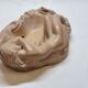 Empty plaster pocket sleeping woman art nouveau signed Carlo Conte