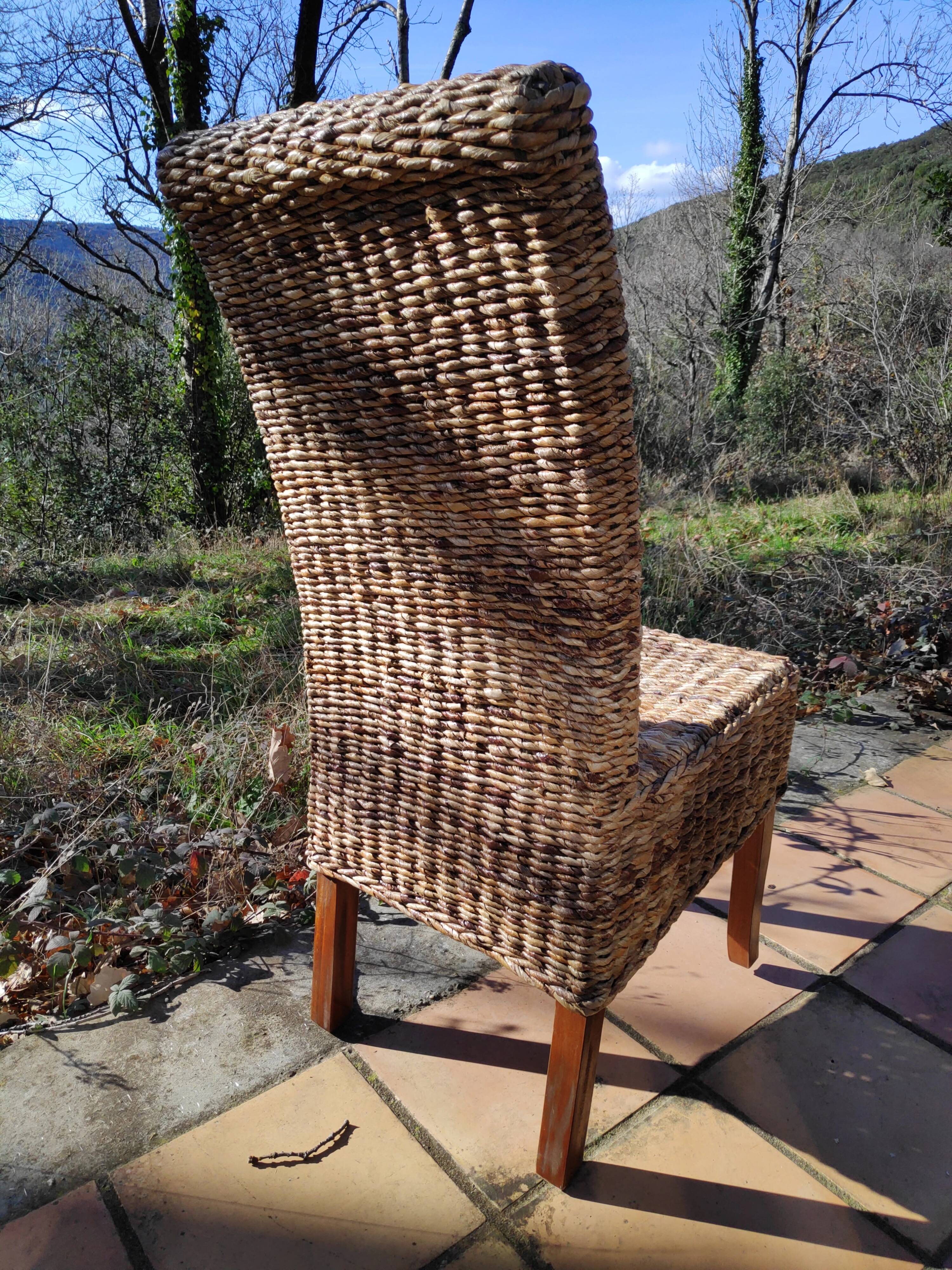 chaise en abaca