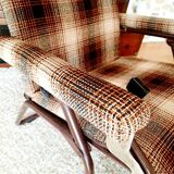 Vintage reclining armchair Lafuma