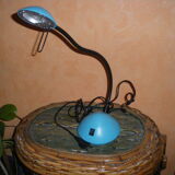 Blue cobra lamp