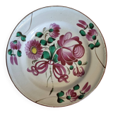 Assiette ancienne Les Islettes Lunéville