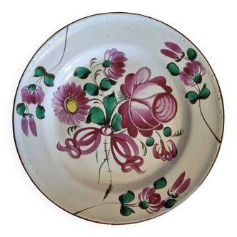 Assiette ancienne Les Islettes Lunéville