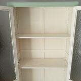 Art Deco glass cabinet 50s