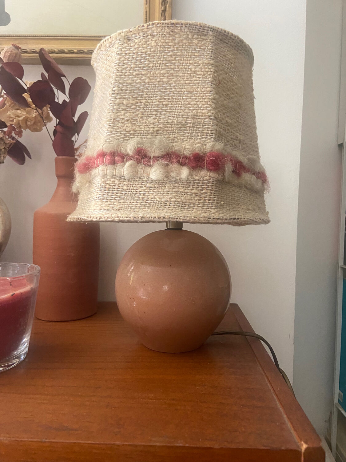Vintage ceramic lamp