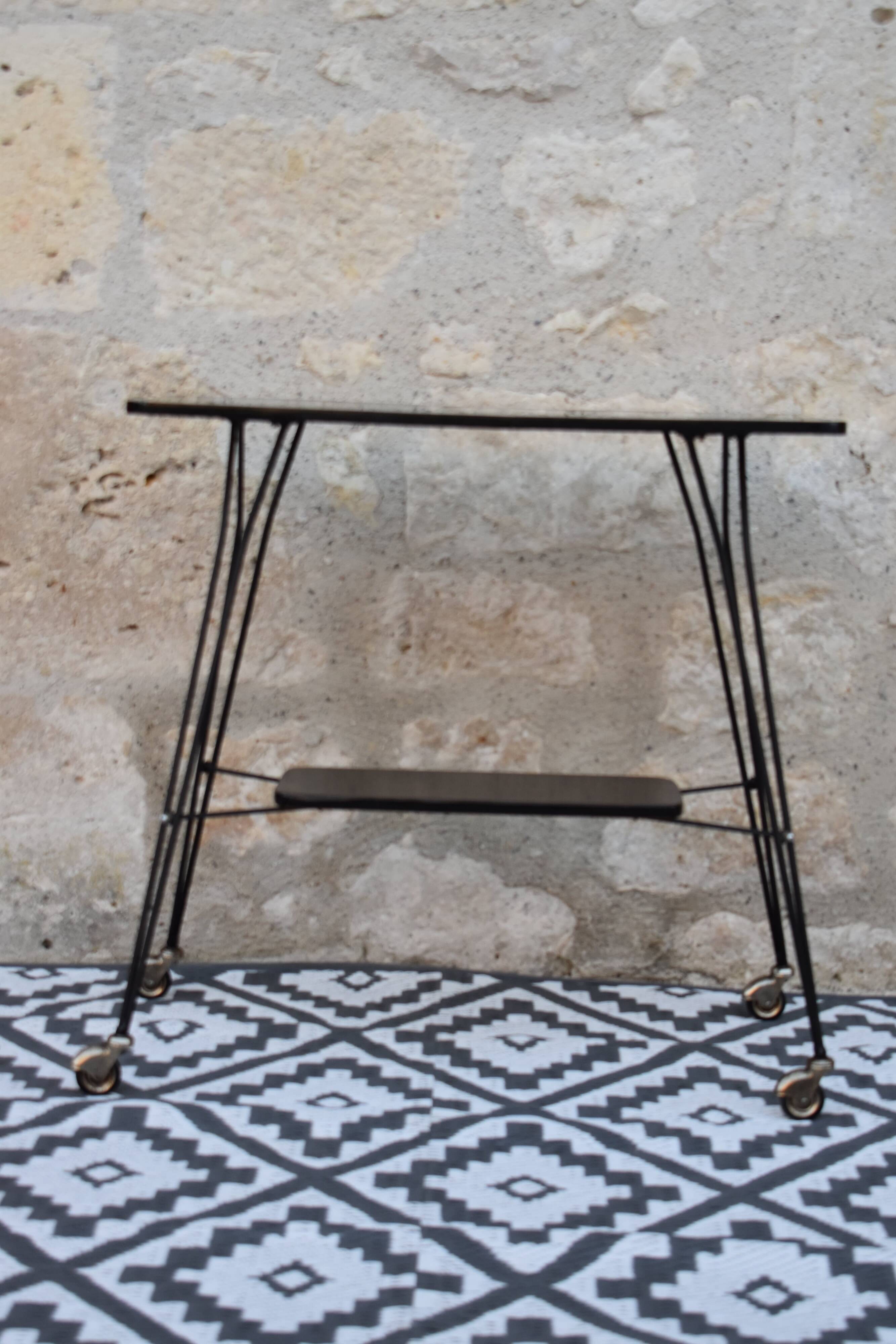 Vintage formica trolley