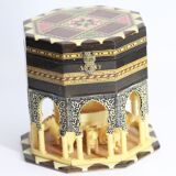 Wood jewelry box