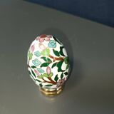 Decorative cloisonné egg