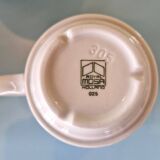 Set of 12 Postmodern Memphis cups by Royal Mosa Maastricht, The Netherlands