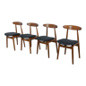 Chaises de salle à manger modèle 5912 de Zamojska Fabryka Mebli, années 1960, lot de 4