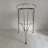 Bar stool half moon design Pascal Mourgue from the 80's