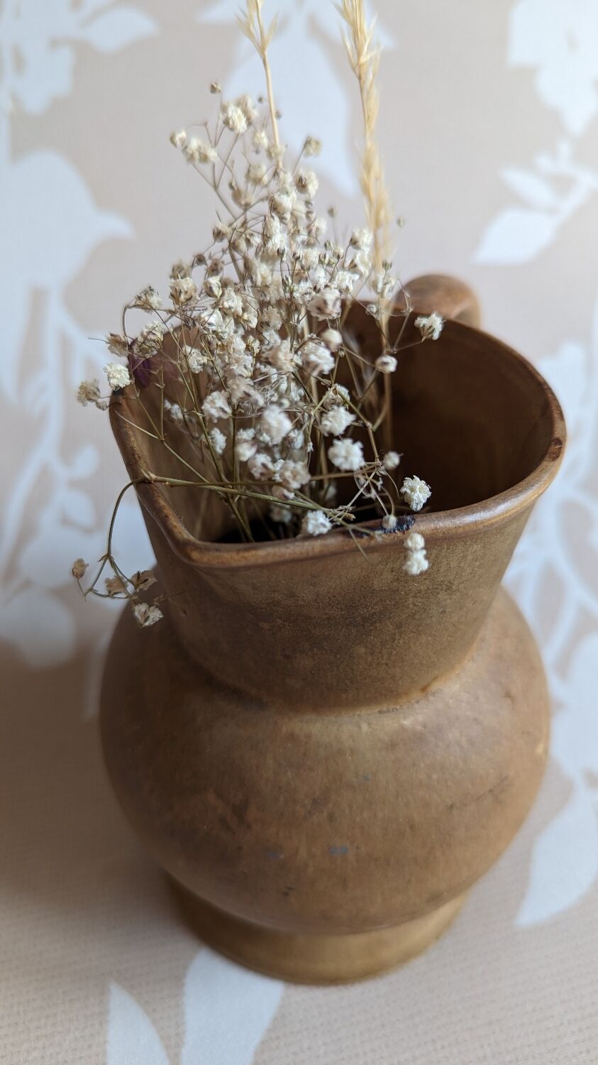 Vintage stoneware pitcher