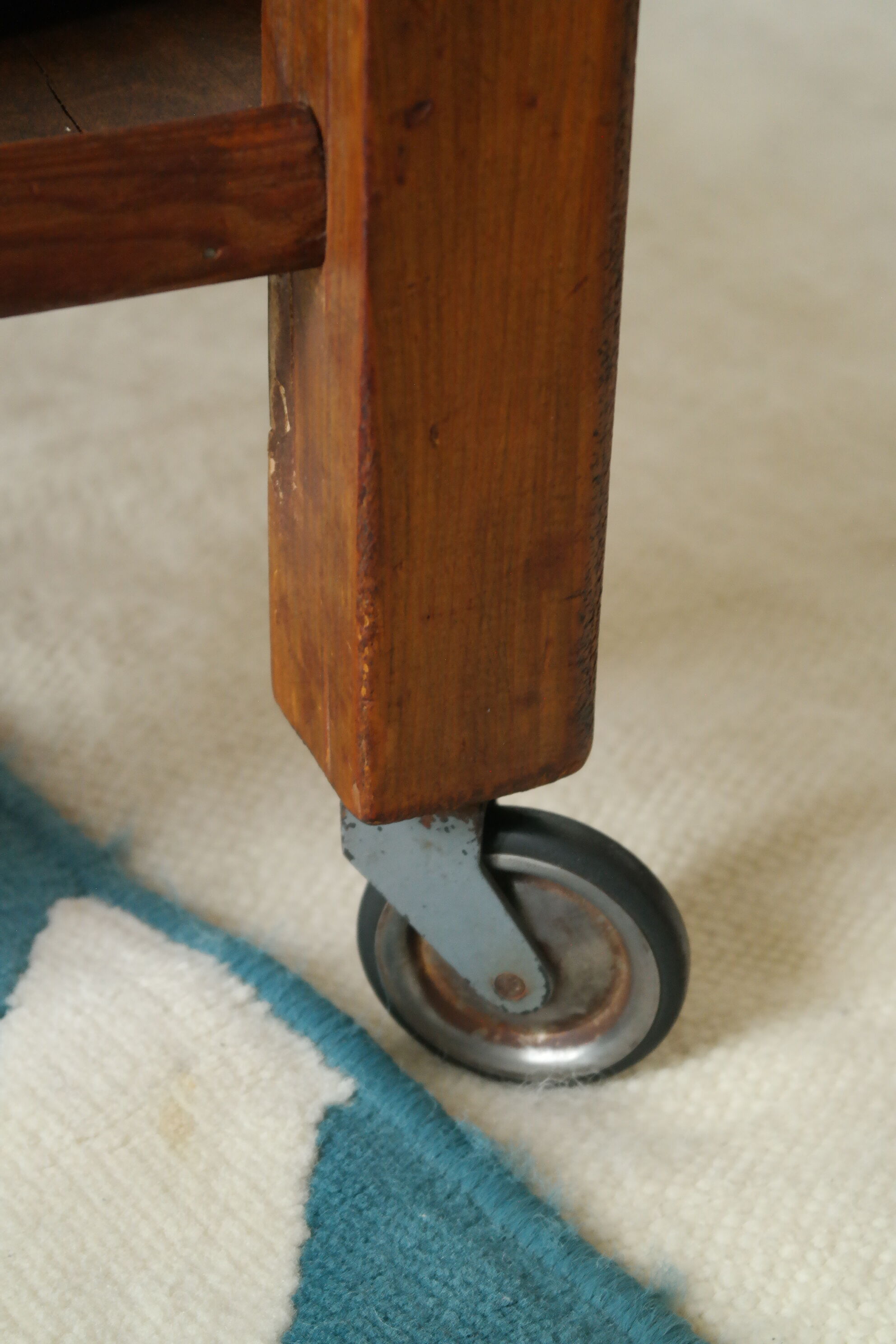 Vintage wooden side table