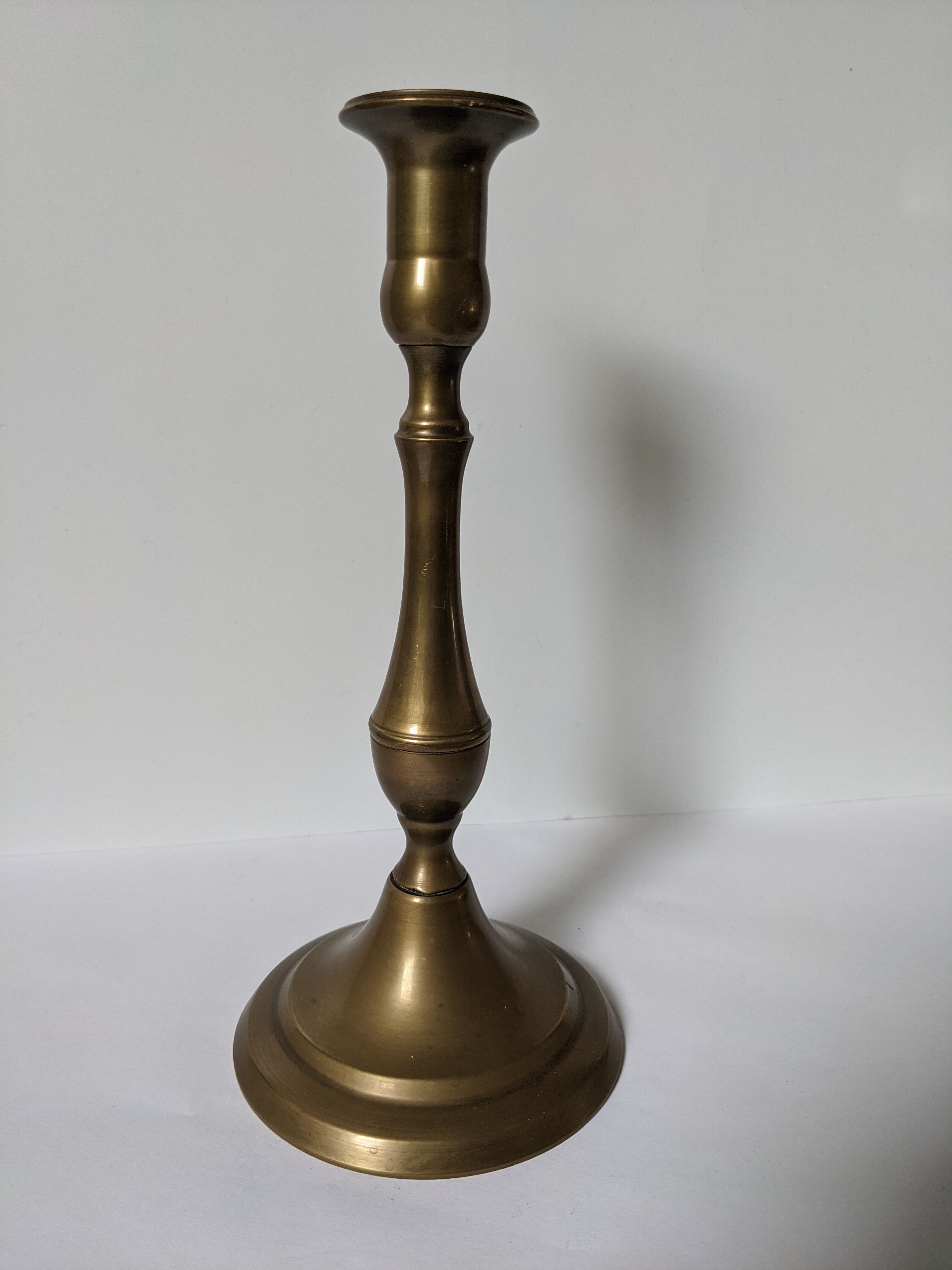 Brass candlestick