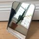 Miroir de barbier à poser ou à accrocher années 50-60 13x18cm