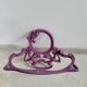 Bathroom set enamelled cast iron mirror door set