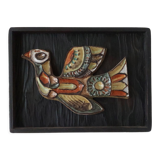 Plaque , ceramic roland zobel , the cyclades , anduze