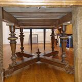 19th century extendable table