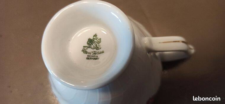 Bavarian porcelain coffee service