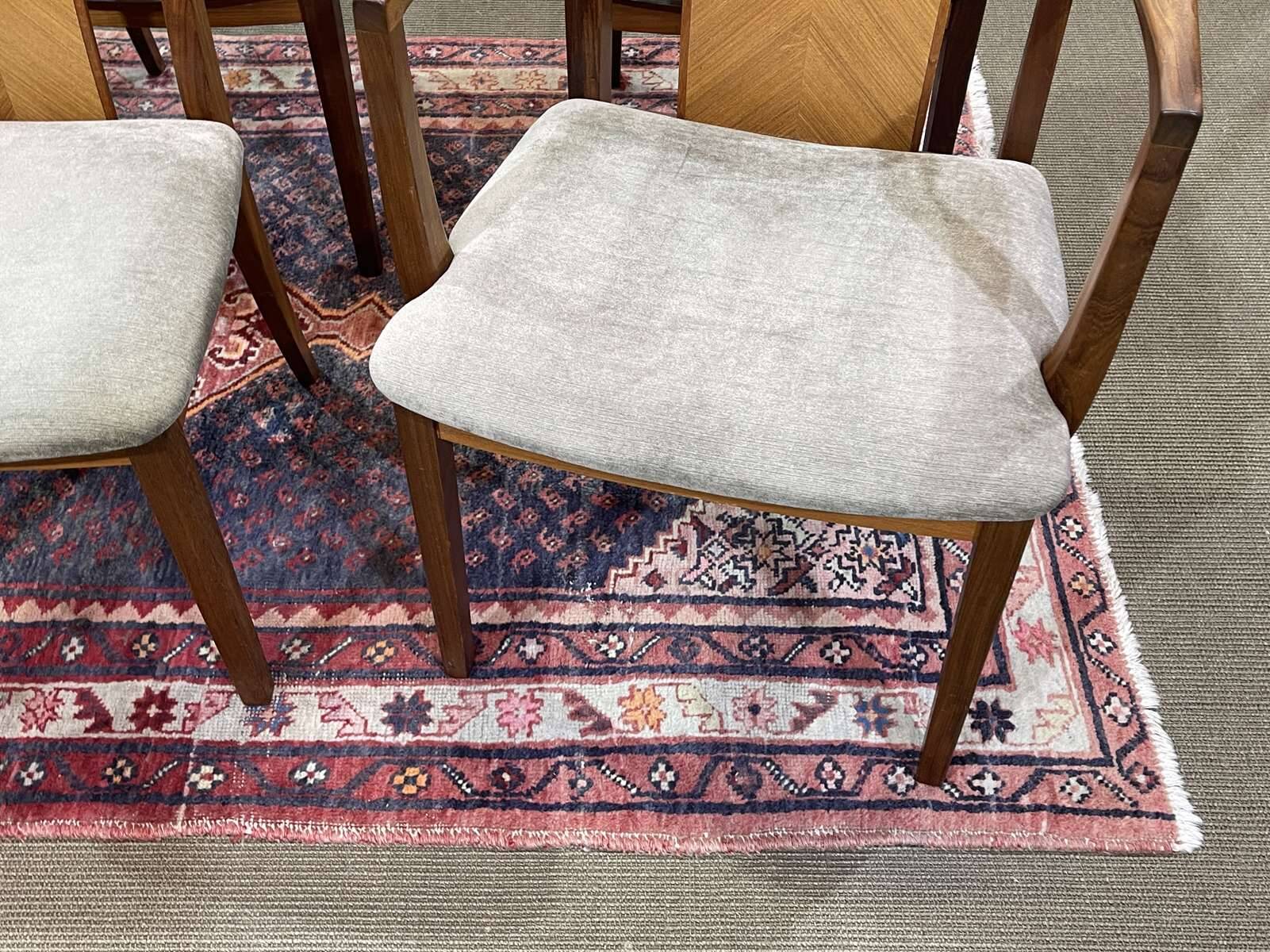 Set of 4 chairs and 2 armchairs by GPlan in teak from the 1970s