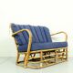 Rare Midcentury Rattan Living Room Set