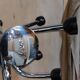 Coat rack vintage parrot in chromed metal and bakelite - 60s