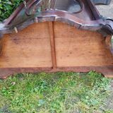 Antique display cabinet from the Napoleon III period