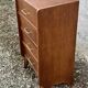 Commode chiffonnier vintage pieds compas design annees 60