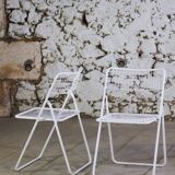 4 chaises pliante "Ted net" par Niels Gammelgaard pour IKEA