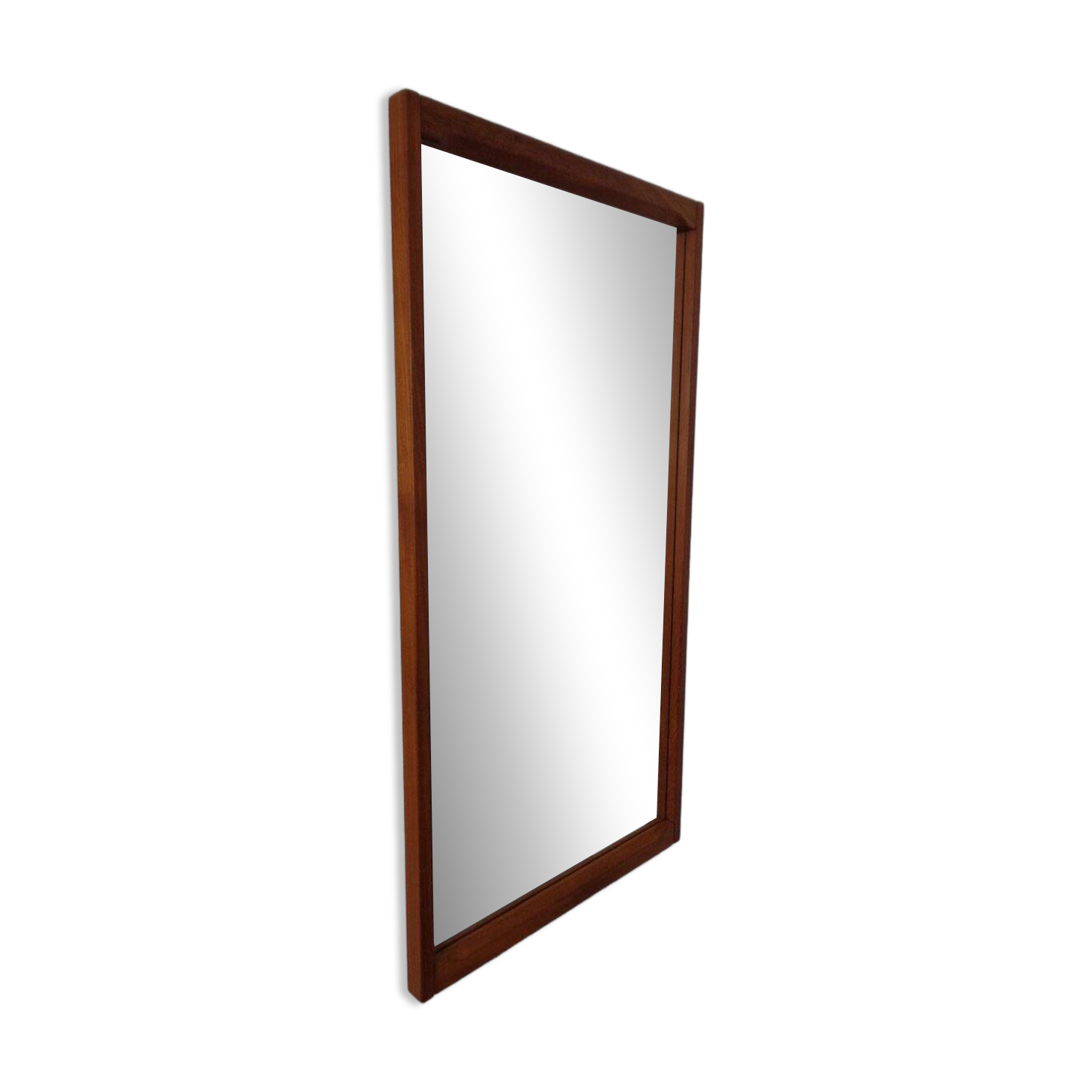 Danish No 196 Mirror in Teak by Aksel Kjersgaard, 1960s