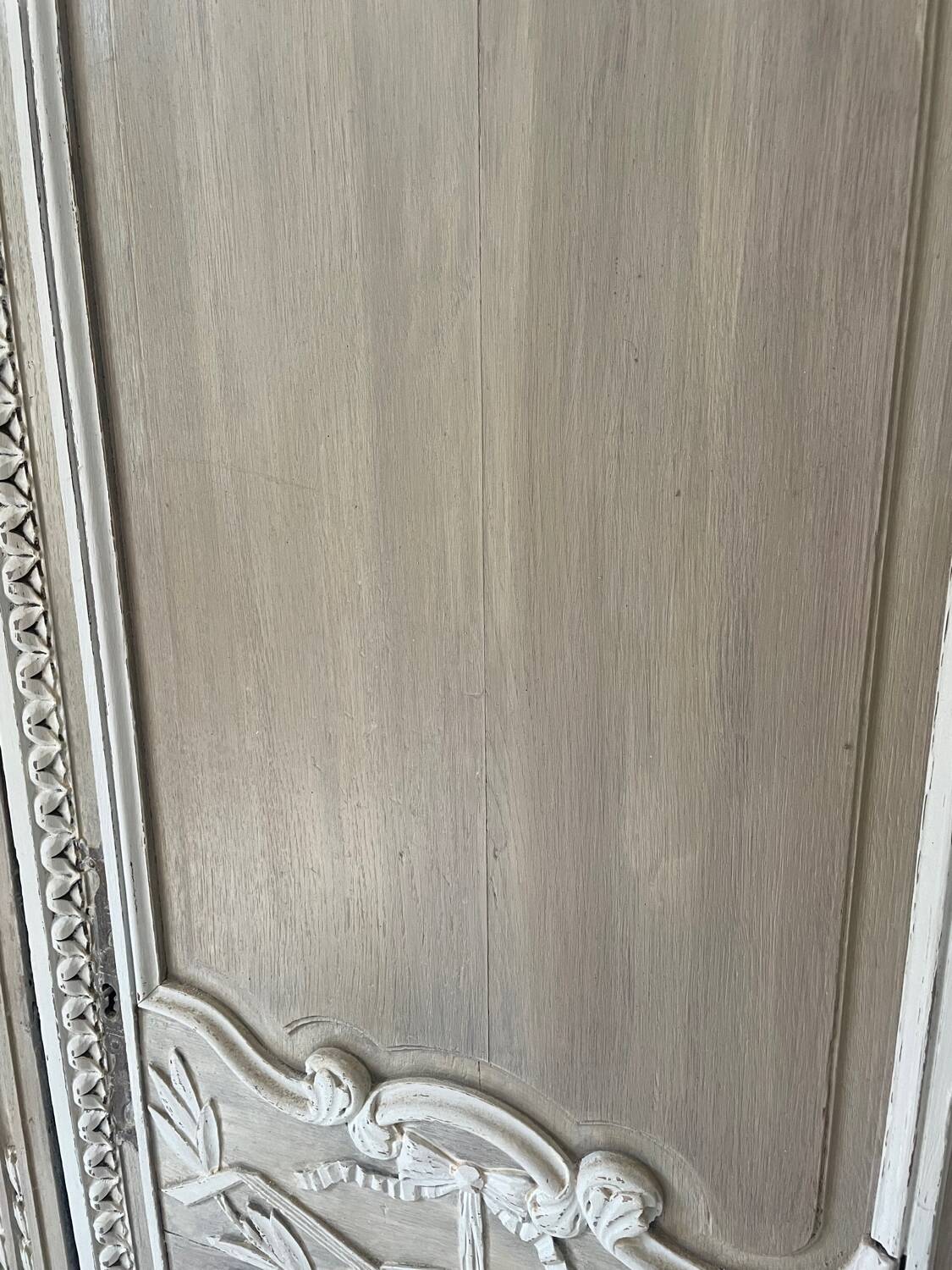 Pair of patinated doors