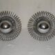 Pair of spring wall lights - Philippe Rogier - Oxar from the 70s