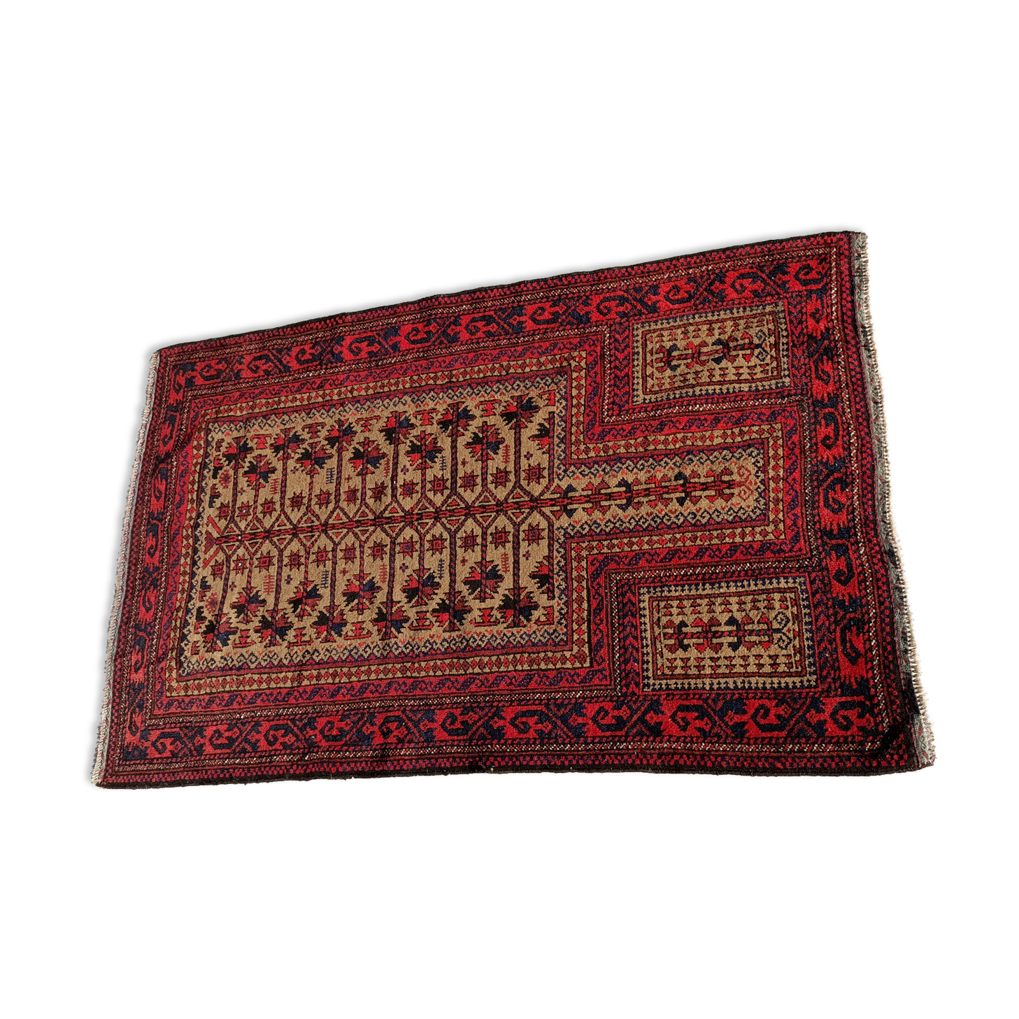 Old carpet Afghan-Baloch 150x92 cm