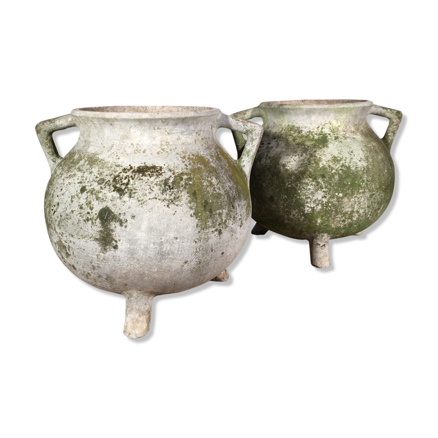 Fiber cement planters from the 60s