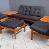 Yngve Ekström modular seat group, by Swedese 1960s
