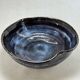 Ao-Hagi Blue Serving Bowl by Seigan Yamane, Contemporary Hagi Ware, Japan