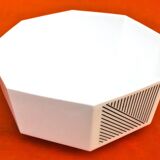 Large salad bowl. Opaline glass France.