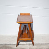 Wooden service on wheels