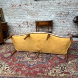 Natural wood sofa Louis XVI XVIII century